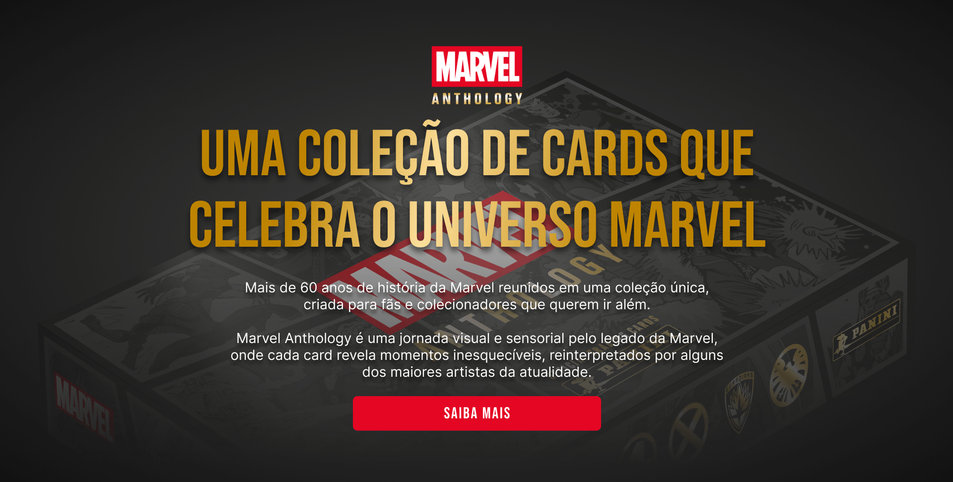 Celebre o universo Marvel!